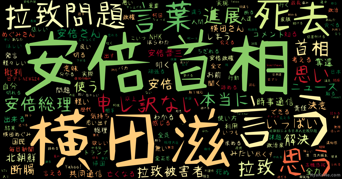断腸の思い の感情分析 Nyakone