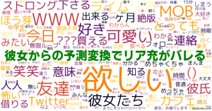 彼女からの予測変換でリア充がバレる の感情分析 Nyakone