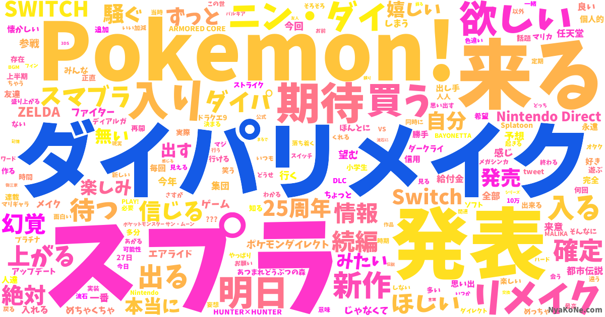 ダイパリメイク の感情分析 Nyakone