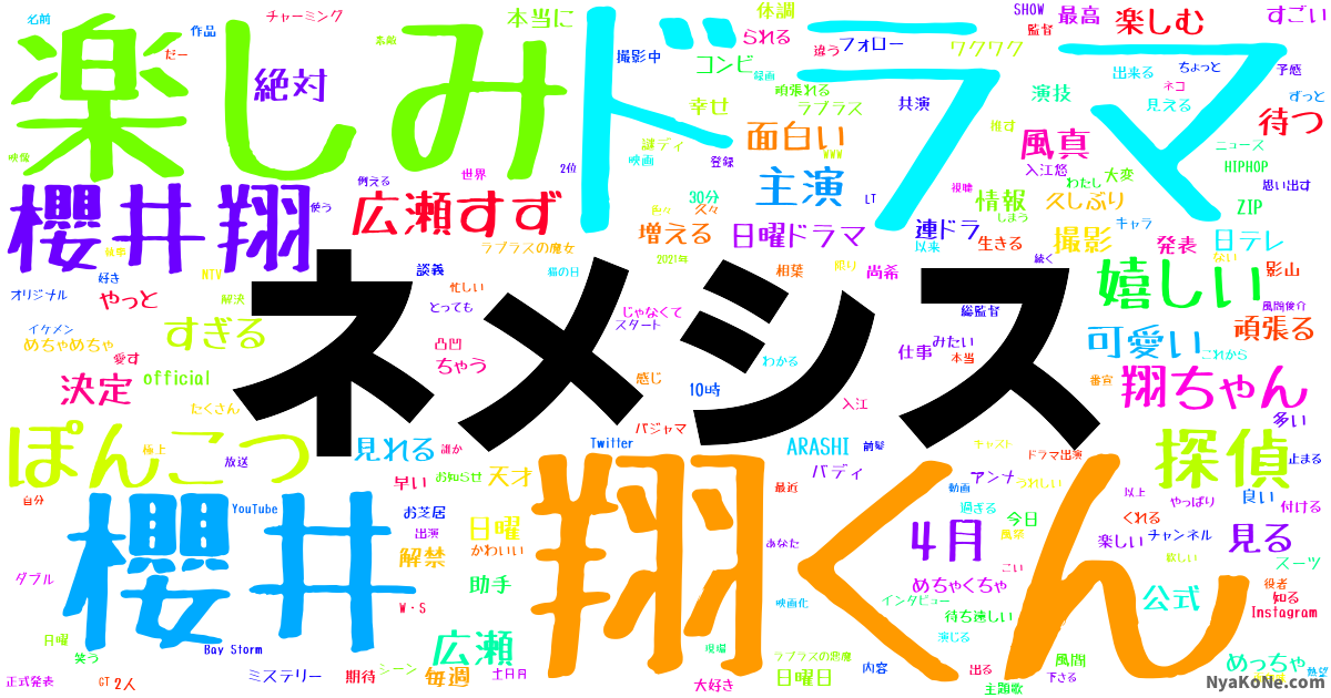 ネメシス の感情分析 Nyakone