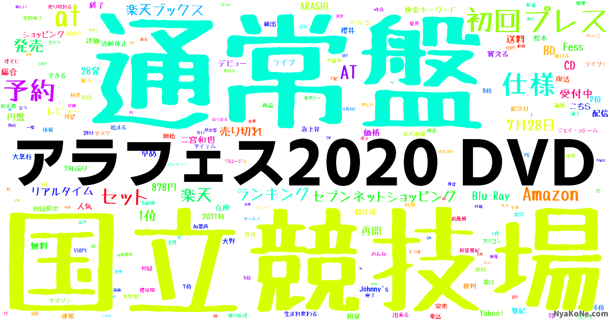 アラフェス Dvd の感情分析 Nyakone アラフェス Dvd の感情分析 Nyakone