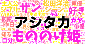 エボシ様 の感情分析 Nyakone